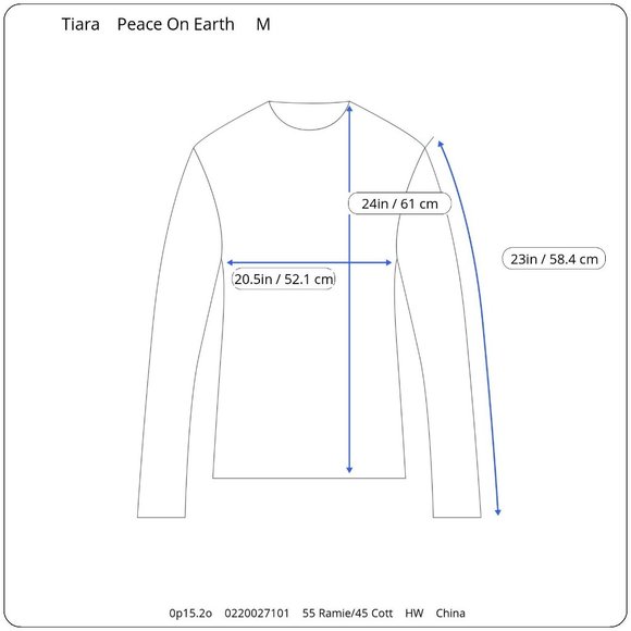 Tiara International Vintage Peace on Earth Ugly Holiday Christmas Sweater M - Picture 10 of 10